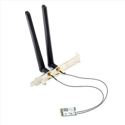Wi-Fi 6 AX201 M.2 Key E CNVio 2 Wifi Card,with Antenna Kit