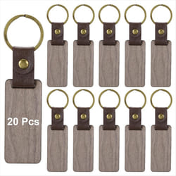 Wood Keychain Blanks Wooden Keychain Blanks