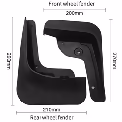 4PCS Car Mudguard Mud Flaps For NX4 2021- 2024