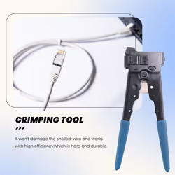 For RJ45 8P8C LAN Ethernet Network Cable Cord Crimper Crimping Tool
