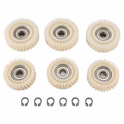 6PCS Oblique Planetary Gear 35 31 Teeth helical Gears With Bearings