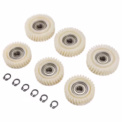 6PCS Oblique Planetary Gear 35 31 Teeth helical Gears With Bearings