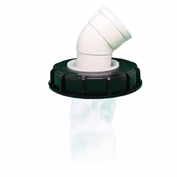 For IBC Ton Barrel Accessories 45 Degree, Filter Cover with Filter