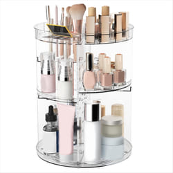 360 Rotating Makeup Organizer, Skincare Organizers