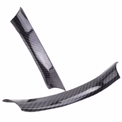 2Pcs Car Interior Carbon Fiber Cover for Stelvio/