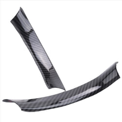 2Pcs Car Interior Carbon Fiber Cover for Stelvio/