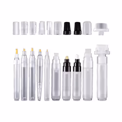 10 Pieces Refillable Paint Pens Empty Pen Rod Paint Markers