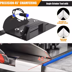 Angle Grinder Stand for Tile 45 Chamfer Cutting Ceramic Stone