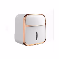 Toilet Tissue Box Wall-Mounted Waterproof Toilet Paper Box Punch-Free