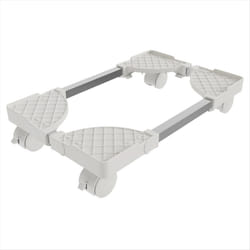 Tower Stand,Adjustable Mobile CPU Stand,CPU Holder White