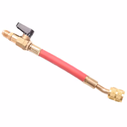 3Pcs R134A Refrigerant Charging Hoses Set With Ball Valve