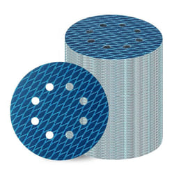 70Pcs Orbital Sander Sandpaper 5 Inch for Anti Blocking Rhombus Discs
