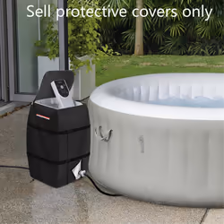 For Hot Tub Spa Heater Pump Cover, Hot Tubs Pools Improvement Parts