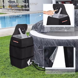 For Hot Tub Spa Heater Pump Cover, Hot Tubs Pools Improvement Parts
