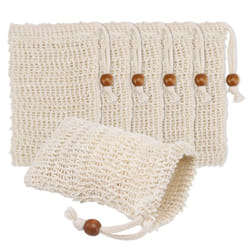 36 Pack Soap Exfoliating Bags,Soap Saver Made Sisal Mesh Soap Bag