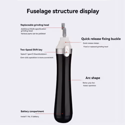 Model Electric Sander Grinding Pen Drill Model Craft Tools for DIY