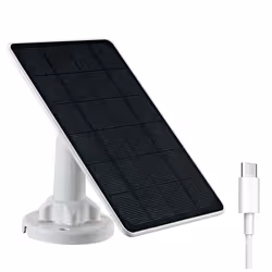 3W Solar Panel for Security Camera Outdoor IP65 Waterproof,C