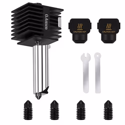 Upgrade A1/A1 Mini 0.4mm Hotend Kit, with Extra 2pcs Silicone Sock