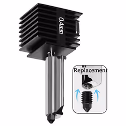Upgrade A1/A1 Mini 0.4mm Hotend Kit, with Extra 2pcs Silicone Sock