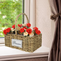 Decorative Basket Grocery Basket