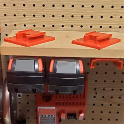 For 18V Battery Tool Holders Battery Holders Wall