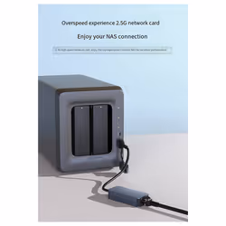 2500Mbps Network Card USB C Type-C Ethernet to RJ45 Wired Adapter AC