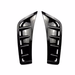Car Carbon Fiber ABS Front Bumper Spoiler Side Wing Decorative Cover