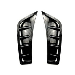 Car Carbon Fiber ABS Front Bumper Spoiler Side Wing Decorative Cover