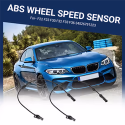2PCS Front ABS Wheel Speed Sensor For F22 F23 F30 F32 F33 F36