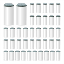 40 Pack Billiard Pool Cue Tips, Slip on Pool Cue Repair Tips Kit