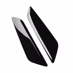 1Pair Side Wing Air Intake Cover Trim for G30 18-23 Bright black