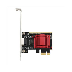 2.5G PCI-E to RJ45 Wifi Receiver Gigabit Diskless Network Card for PC