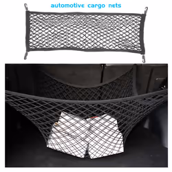 Double-Layer High Elastic Car Rear Cargo Net for SUV Car Trunk Net