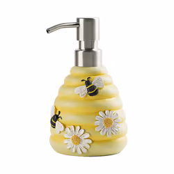 Bee Soap Dispenser Decorative Hand Pump Refillable Soap Dispenser