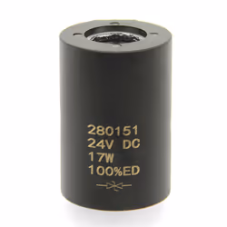 24V 17W Solenoid Valve Coil For Bucher 280239 10333044