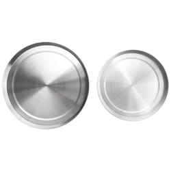 4Pcs Stainless Steel Hob Covers Stove Plate Top Protector 17/21CM