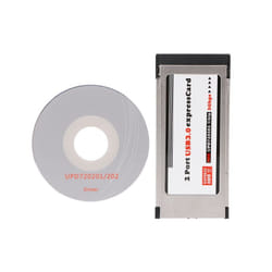 Express To Usb 3.0 2 Port 34 Mm Expresscard Card Converter Adapter
