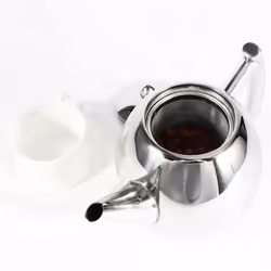 2L Stainless Steel Teapot with Tea Strainer Infuse Sets for Induction