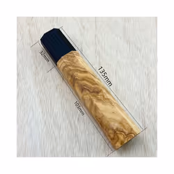Chef Knife Handle Wood Handle Octagonal Handle Crafts Manual