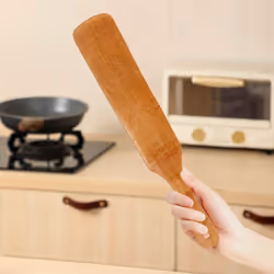 Wooden Spurtles Set (5Pcs) - Non Stick Cookware for Stirring & Mixing