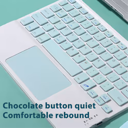 10inches Touchpad Bluetooth Keyboard Compatible with , Black