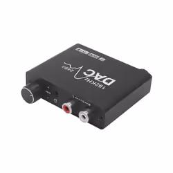 192KHz Converter Digital Optical Coaxial Analog L/R 3.5mm Adapter