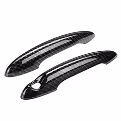 Carbon Fiber Outside Exterior Door Handle Cover Trim