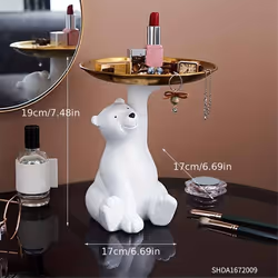 Key Tray for Entryway Table, Jewelry Tray, Cosmetic Storage Tray