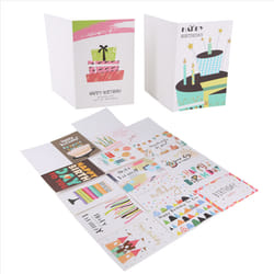 36 Pack Greeting Card Birthday Cards Set for Adults and Kids Writing