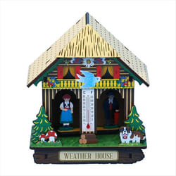 Sunny Rainy Box Accurate Thermometer Home Barometer House Hygrometer