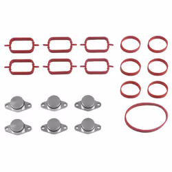 19PCS Intake Manifold Blind Plugs&Gasket Kit 11612246945 for 525D X3