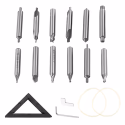 Drill Bits Set Cutter for Locksmith Tool Vertical Key Machine Spare