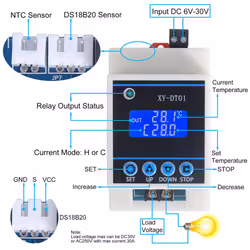 XY-DT01 Digital Temperature Controller -40-110C Digital Thermostat