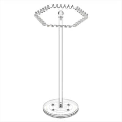 Rotating Necklace Organizer,Acrylic Necklace Holder Stand